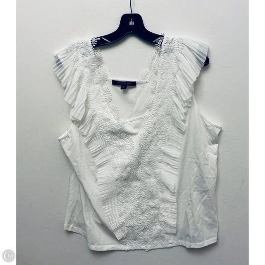 Top Short Sleeve Basic By Marc New York In White, Size: Xl