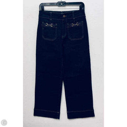 Jeans Wide Leg By Bagatelle In Blue Denim, Size: 4