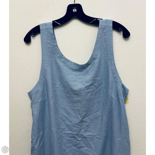 Dress Casual Short By Calypso St Barth In Blue, Size: Xl