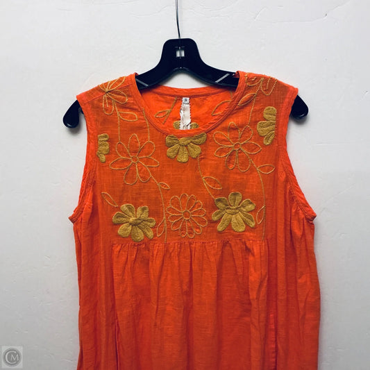 Dress Casual Short By Uncle Frank In Orange, Size: S