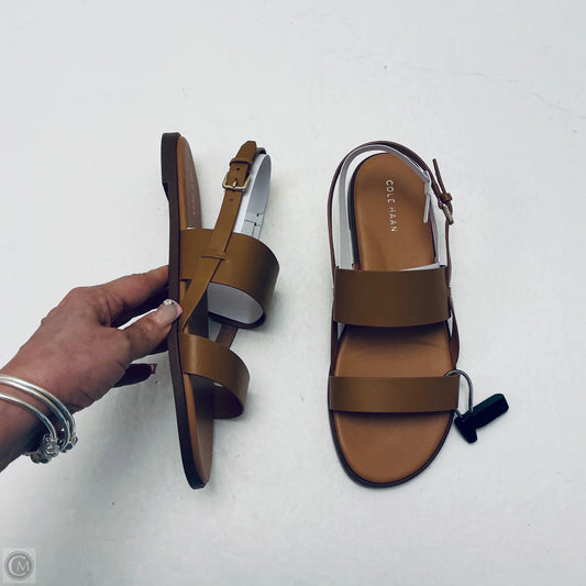 Sandals Flats By Cole-haan In Brown, Size: 10