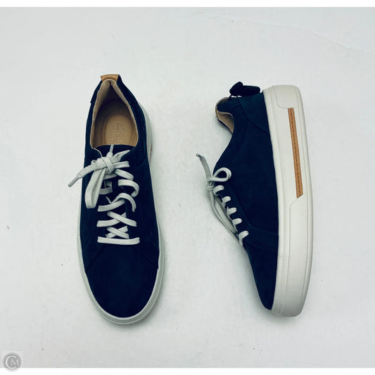 Shoes Sneakers By Clarks In Navy, Size: 10
