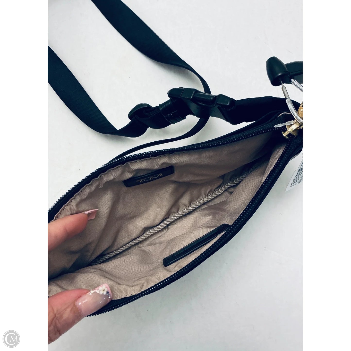 Belt Bag Designer By Tumi, Size: Small