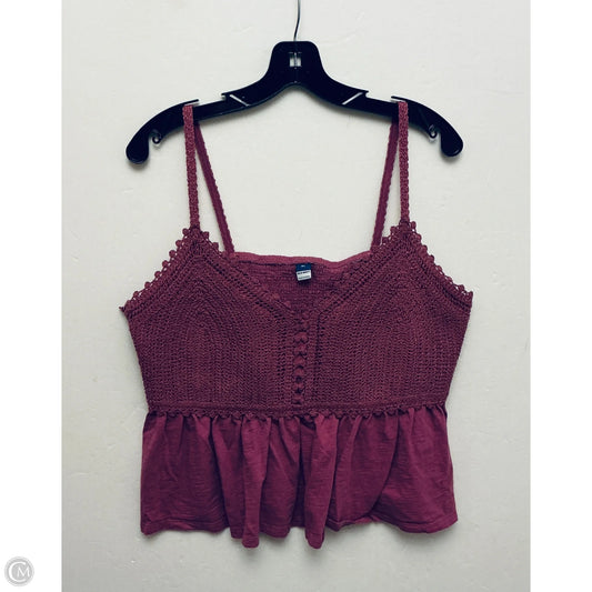 Tank Top By Old Navy In Purple, Size: Xl