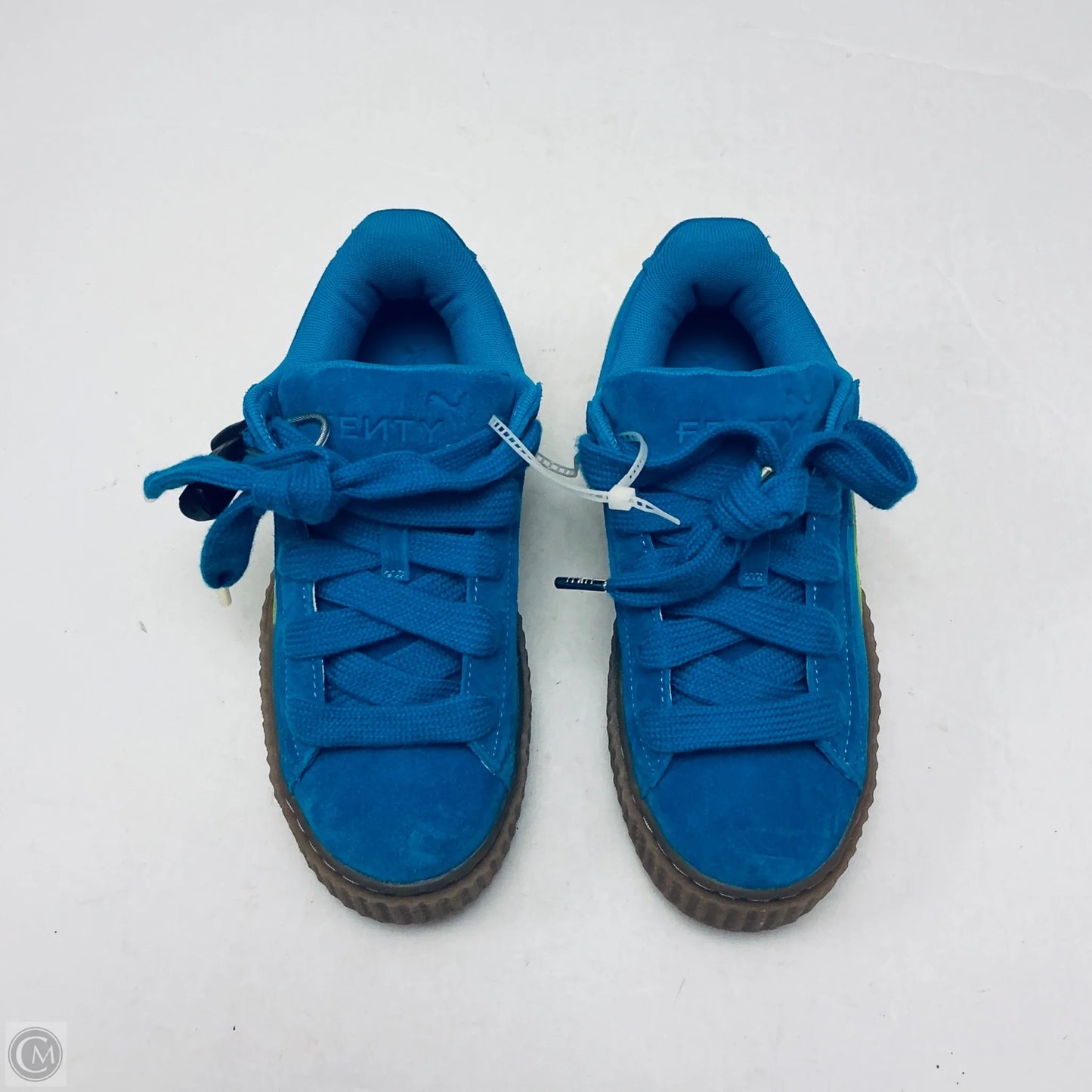 Shoes Sneakers By Puma In Blue, Size: 6