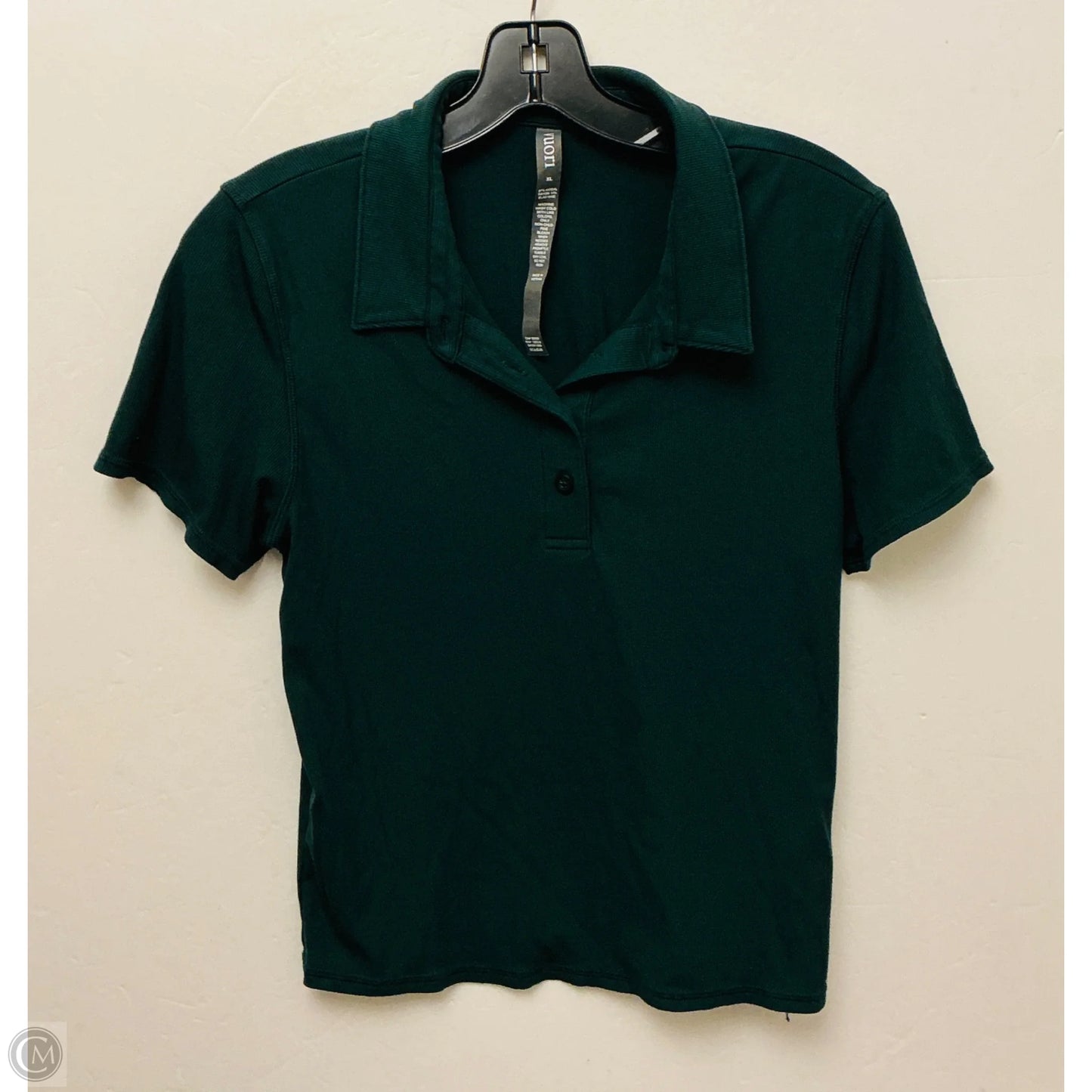 Top Short Sleeve Basic By Vuori In Green, Size: Xl