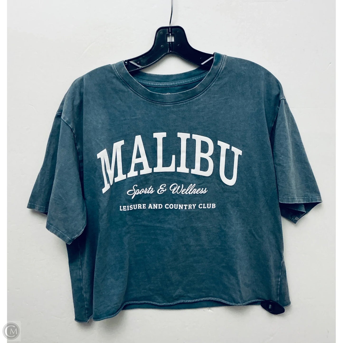 Top Short Sleeve Basic By Clothes Mentor In Blue, Size: Xl