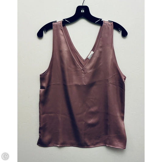 Tank Top By Nicole Miller In Pink, Size: M