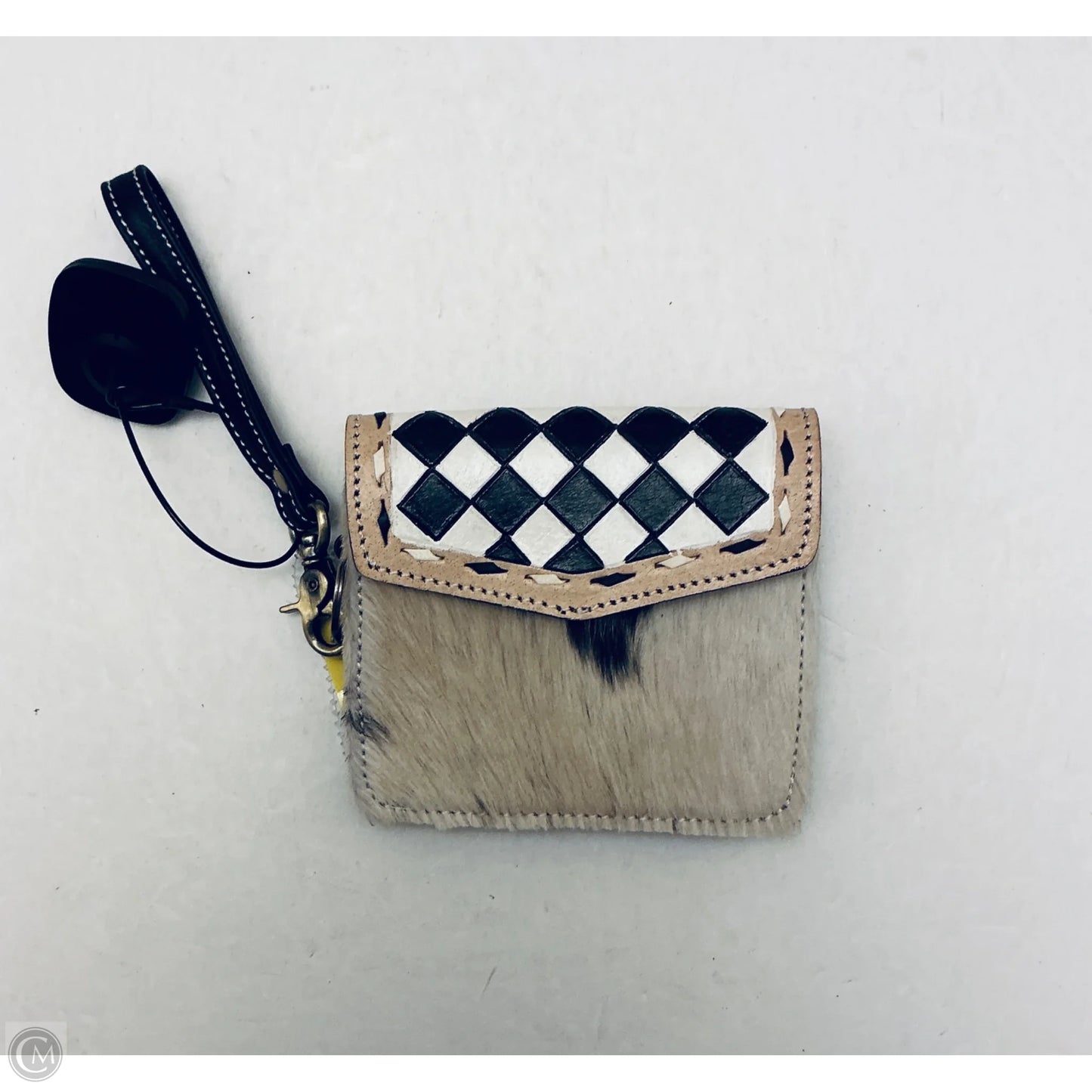 Wallet Leather By Clothes Mentor, Size: Medium