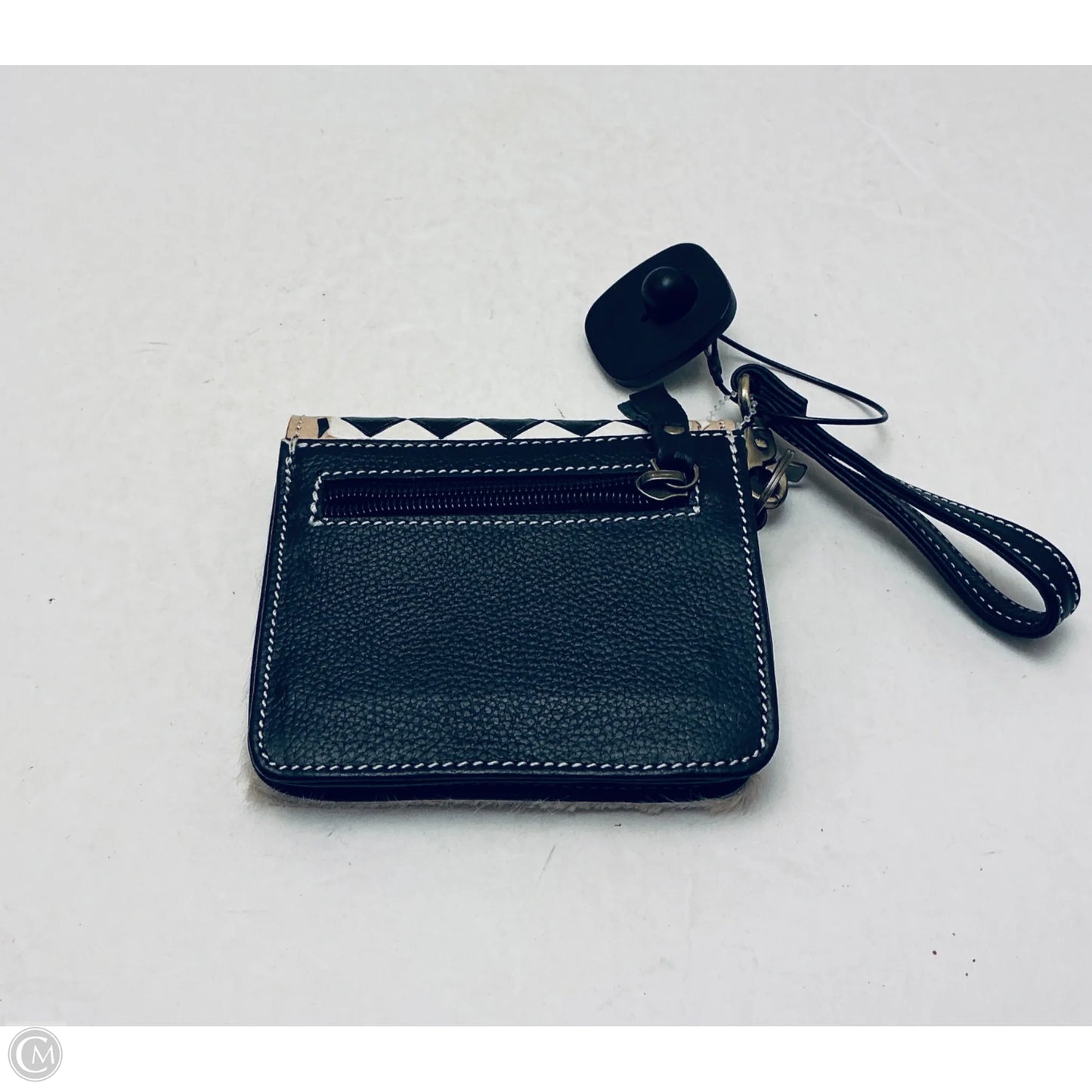 Wallet Leather By Clothes Mentor, Size: Medium