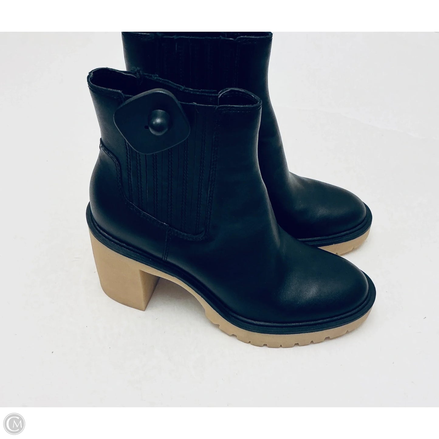 Boots Ankle Heels By Dolce Vita In Black, Size: 9.5