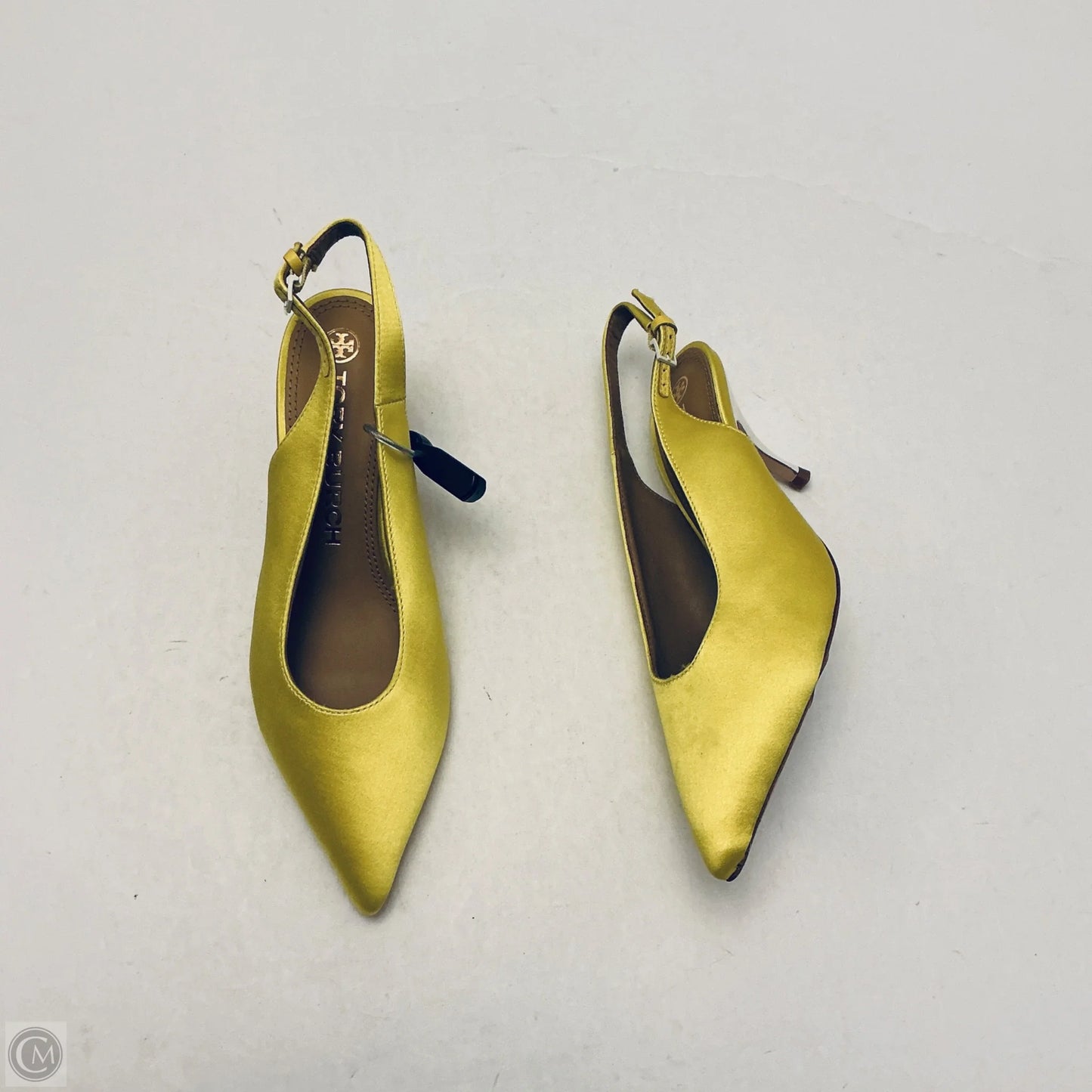 Shoes Designer By Tory Burch In Yellow, Size: 8
