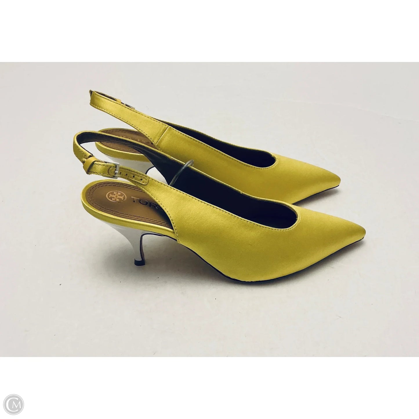 Shoes Designer By Tory Burch In Yellow, Size: 8