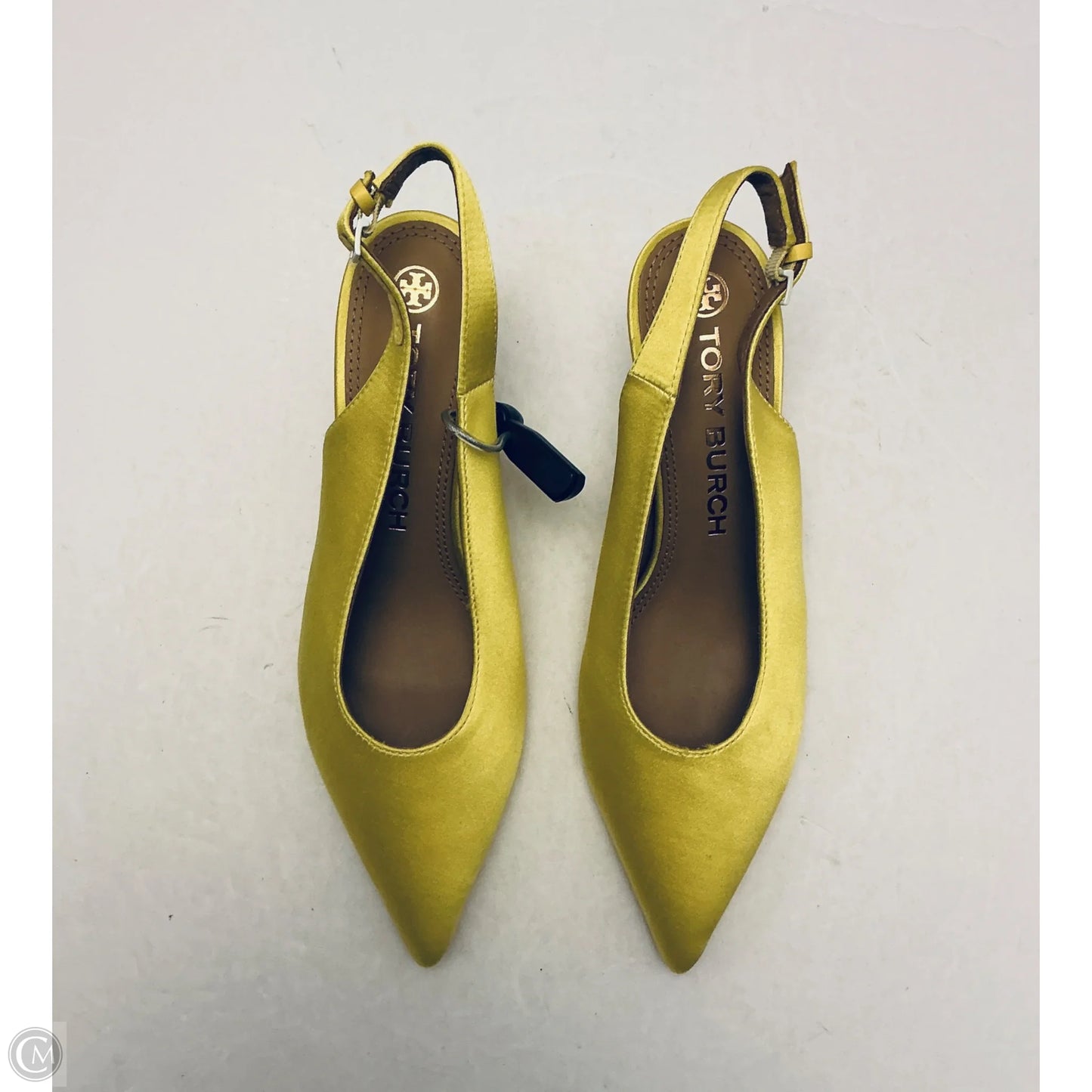 Shoes Designer By Tory Burch In Yellow, Size: 8