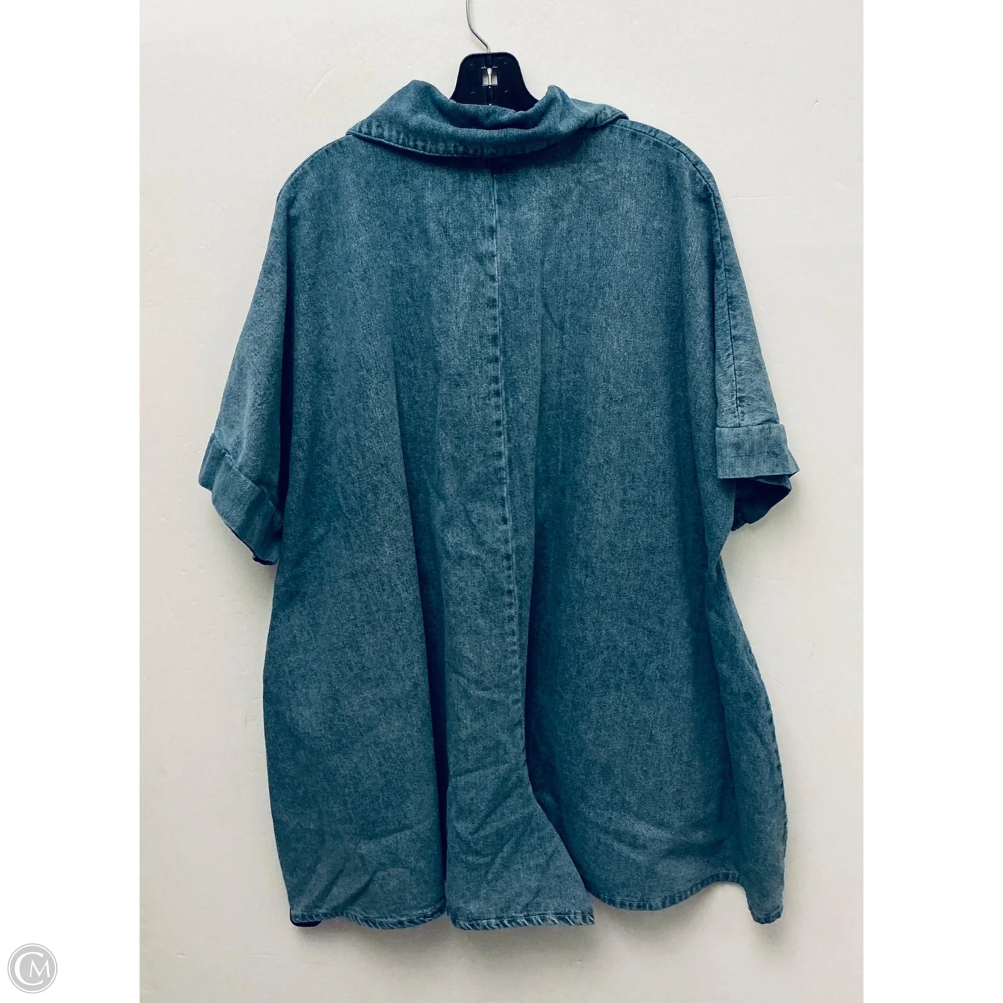 Romper By Akira In Blue Denim, Size: M