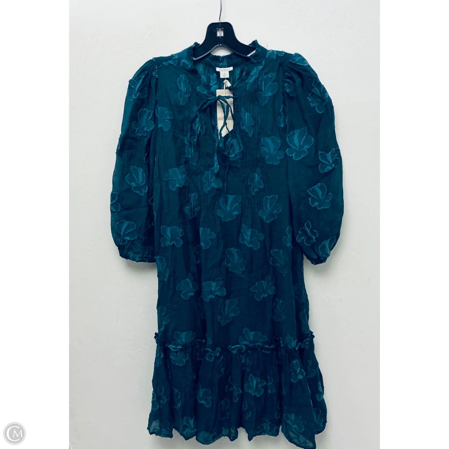 Dress Casual Short By Sundance In Blue & Green, Size: M