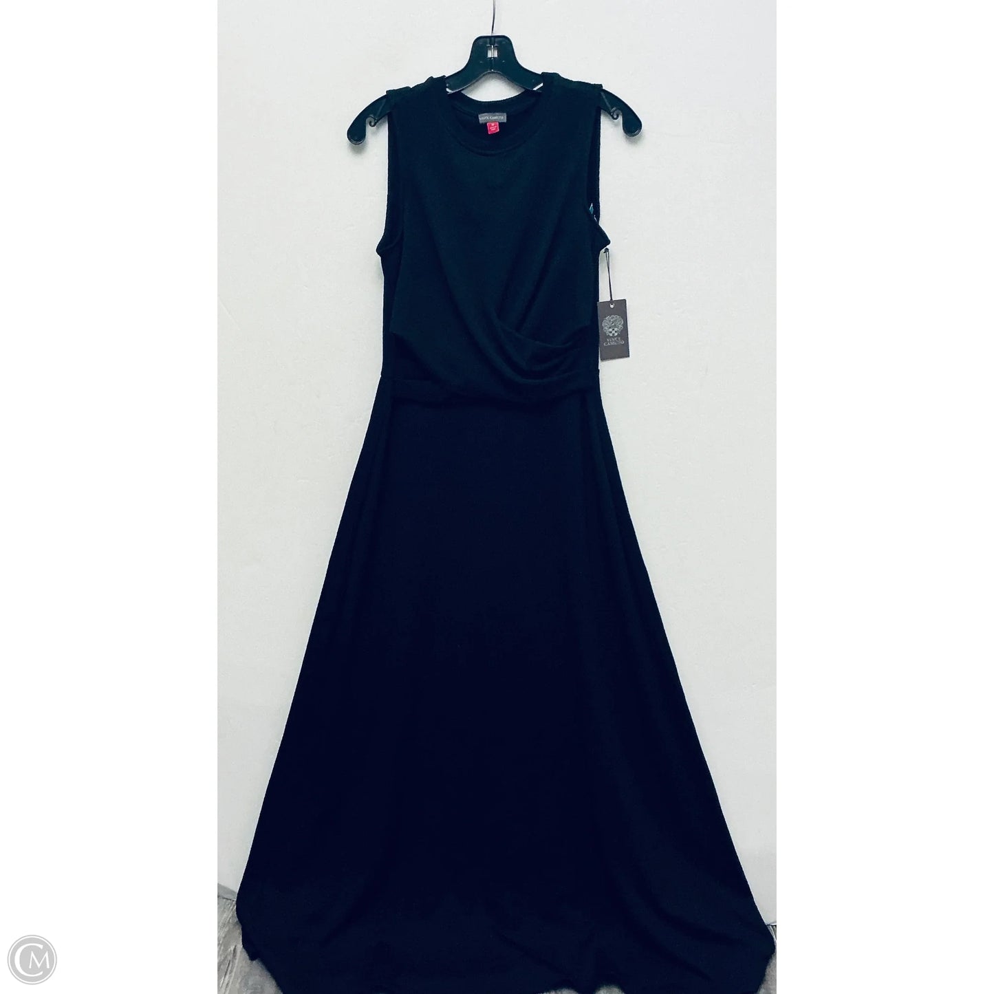 Dress Casual Midi By Vince Camuto In Black, Size: M