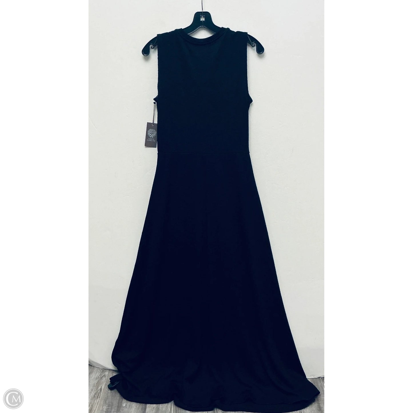 Dress Casual Midi By Vince Camuto In Black, Size: M