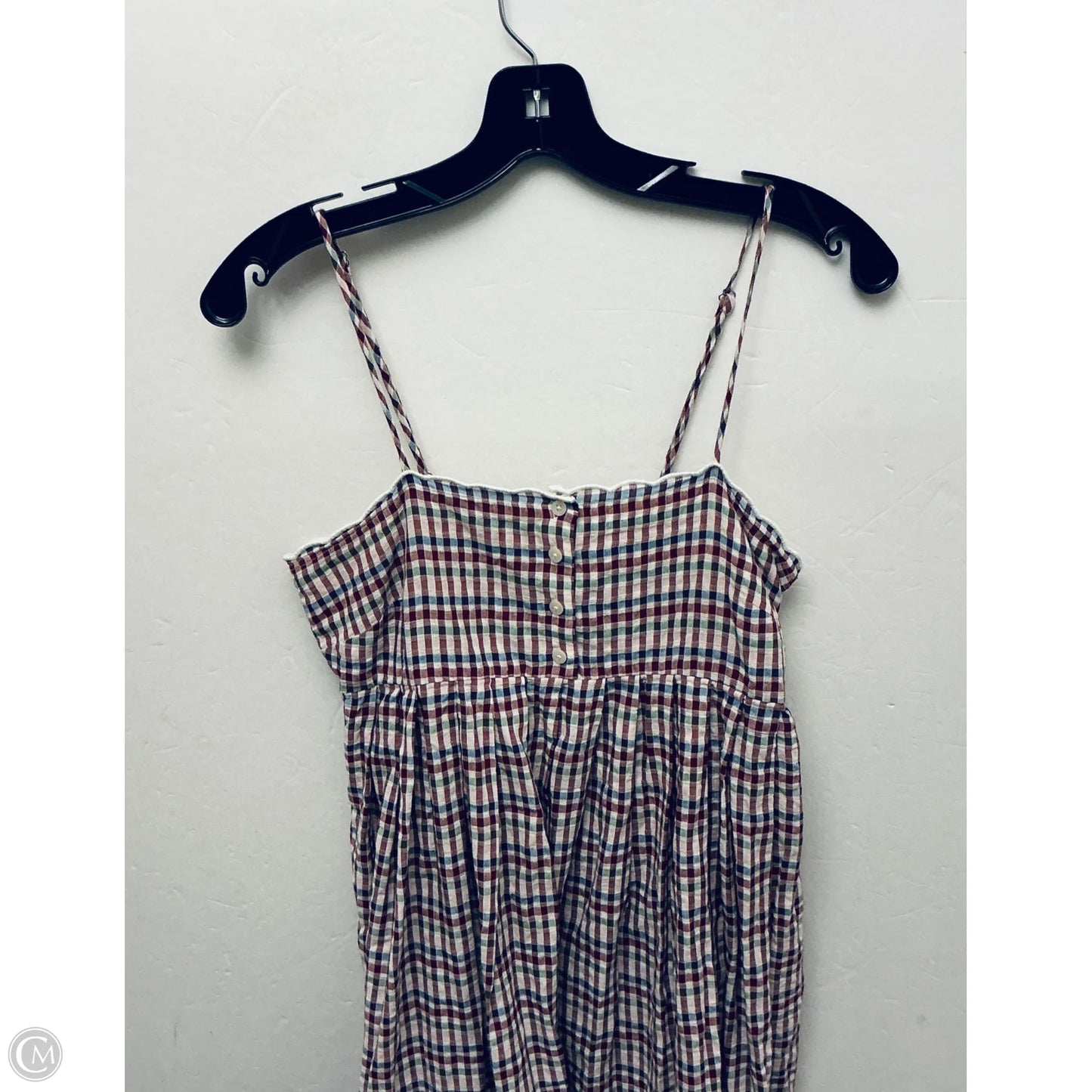 Dress Casual Short By Madewell In Checkered Pattern, Size: 0