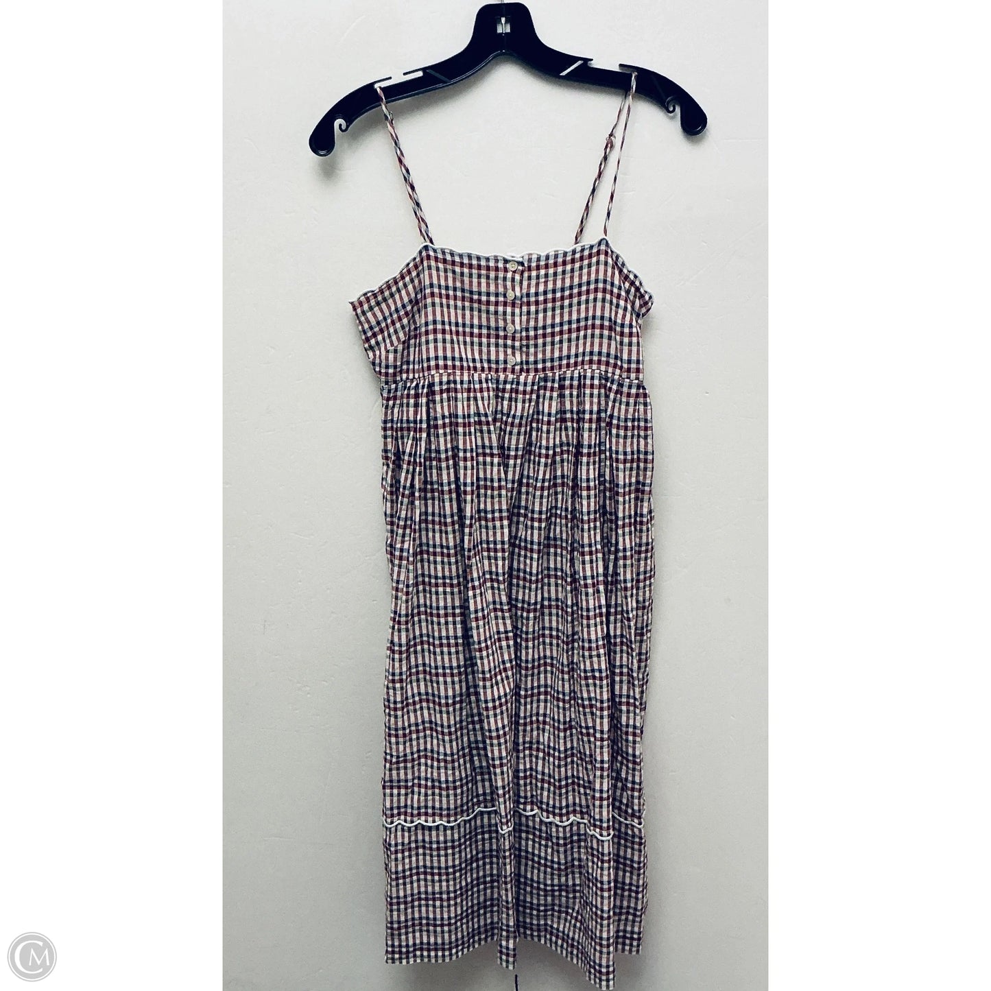 Dress Casual Short By Madewell In Checkered Pattern, Size: 0