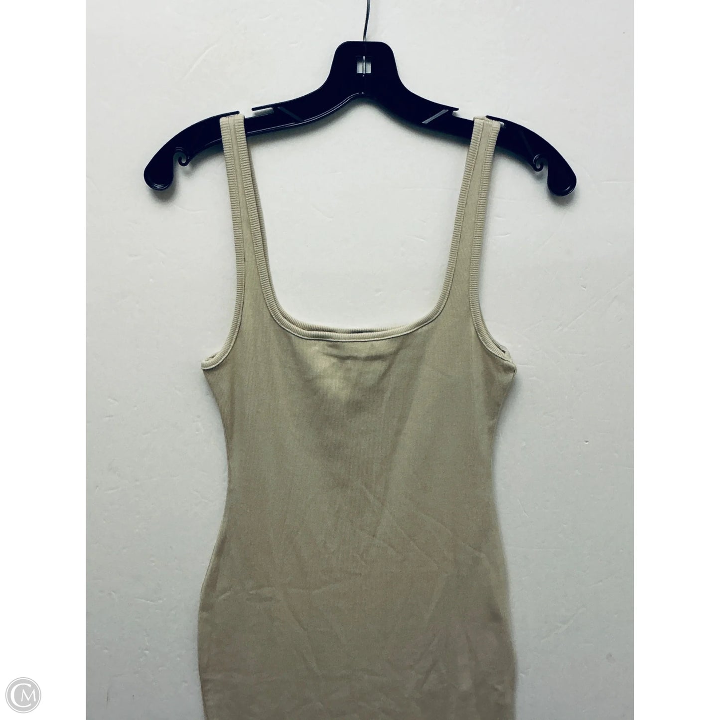 Dress Casual Midi By Petal & Pup In Tan, Size: S