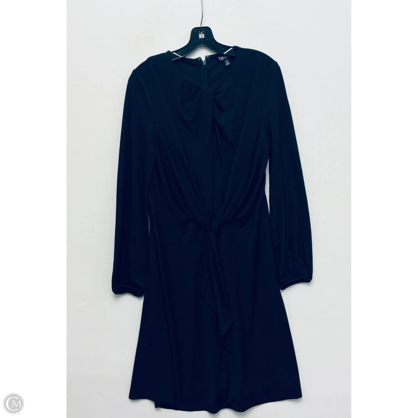 Dress Work By Lauren By Ralph Lauren In Navy, Size: L