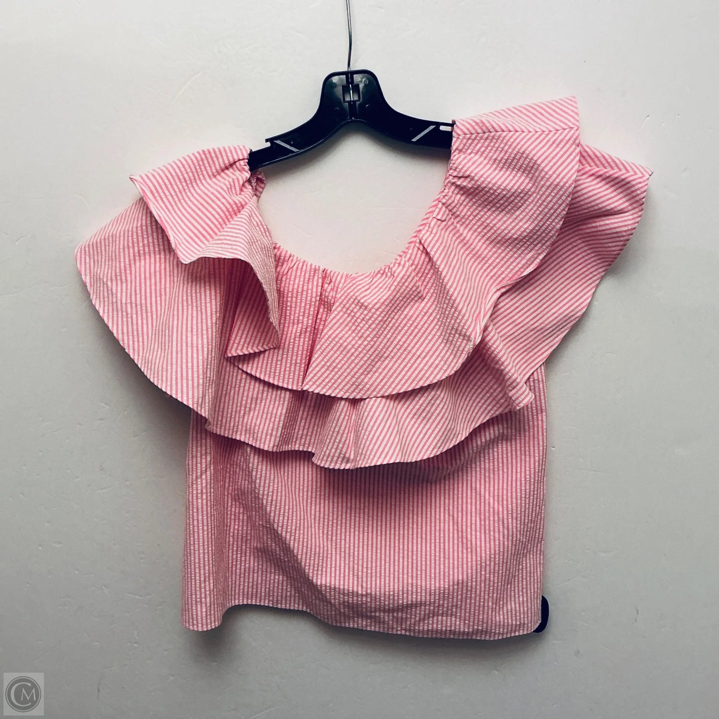 Top Short Sleeve Designer By Lilly Pulitzer In Striped Pattern, Size: S