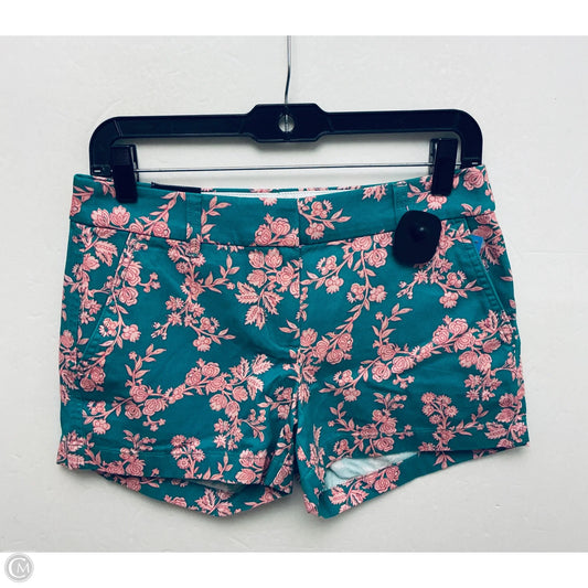 Shorts By J. Crew In Green & Pink, Size: 2