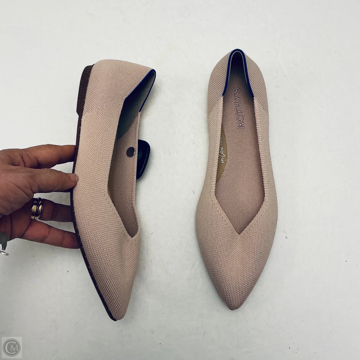 Shoes Flats By Rothys In Pink, Size: 9