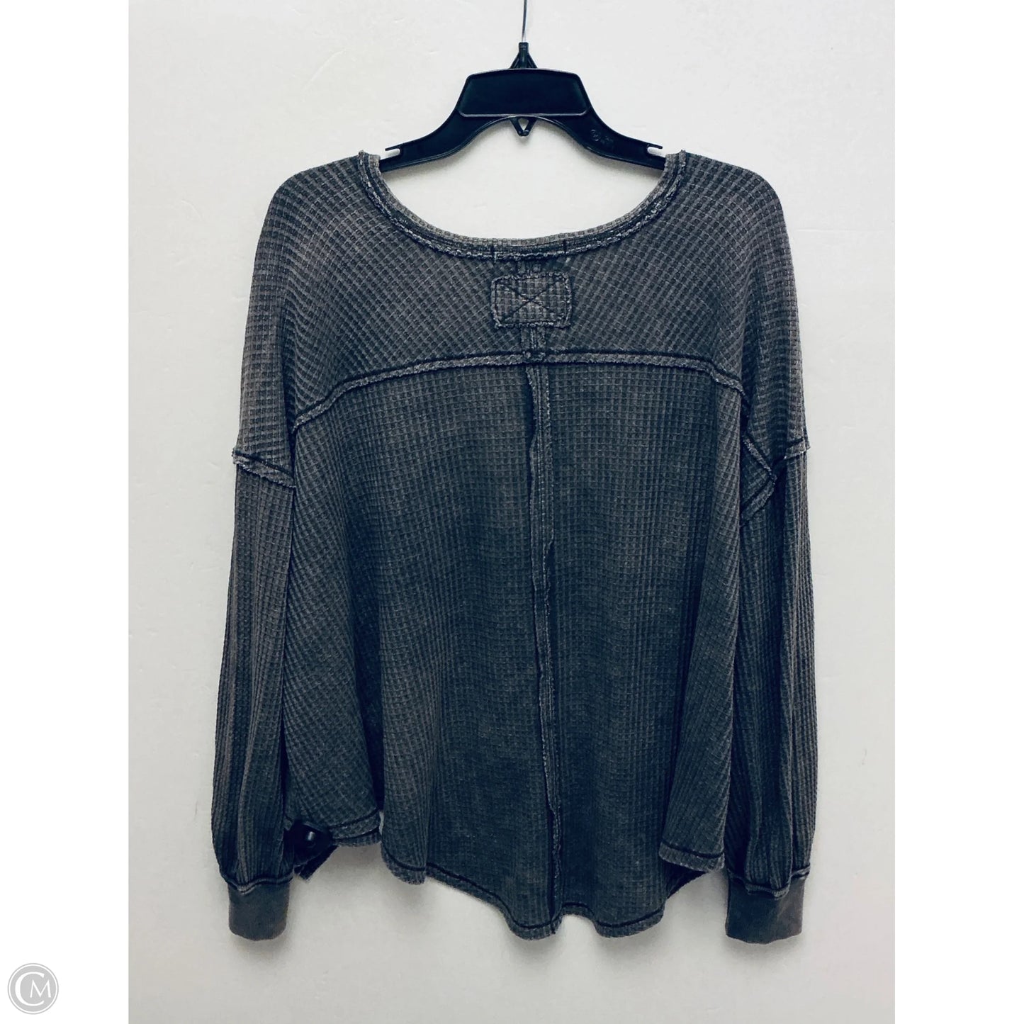 Top Long Sleeve By We The Free In Grey, Size: M