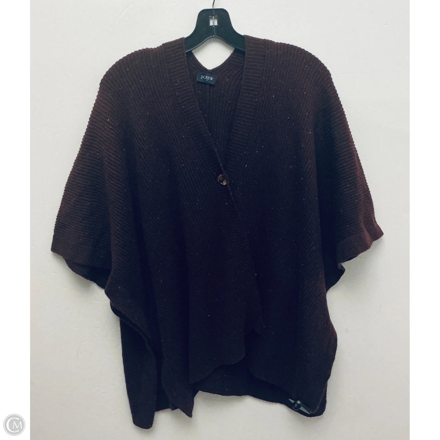 Poncho By J. Crew In Maroon, Size: L