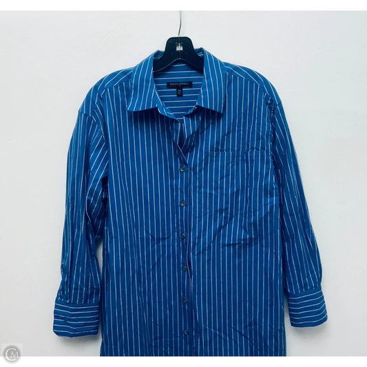 Dress Casual Midi By Banana Republic In Striped Pattern, Size: Xs