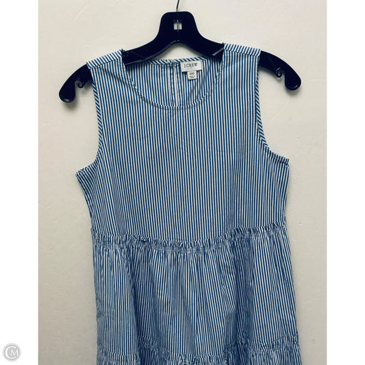 Dress Casual Midi By J. Crew In Striped Pattern, Size: 0
