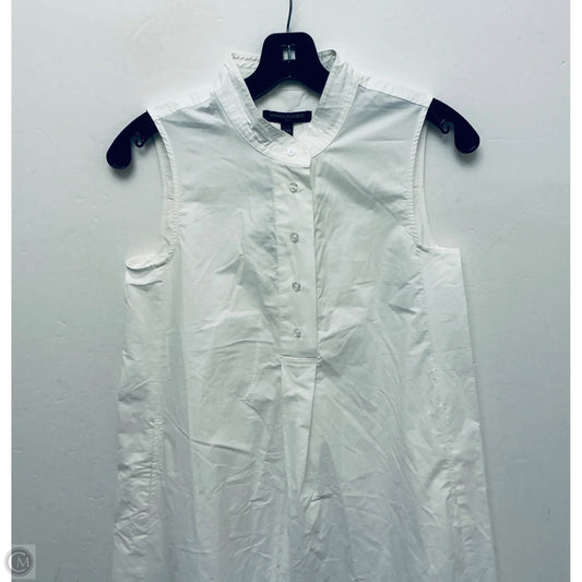 Dress Casual Midi By Banana Republic In White, Size: Xs
