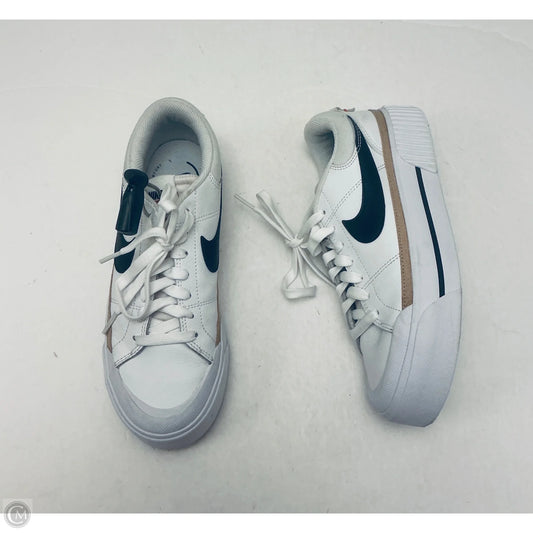 Shoes Sneakers By Nike In White, Size: 7.5