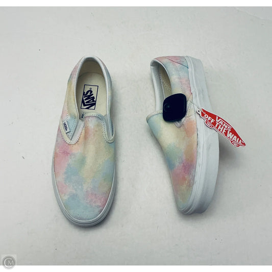 Shoes Sneakers By Vans In Tie Dye Print, Size: 9