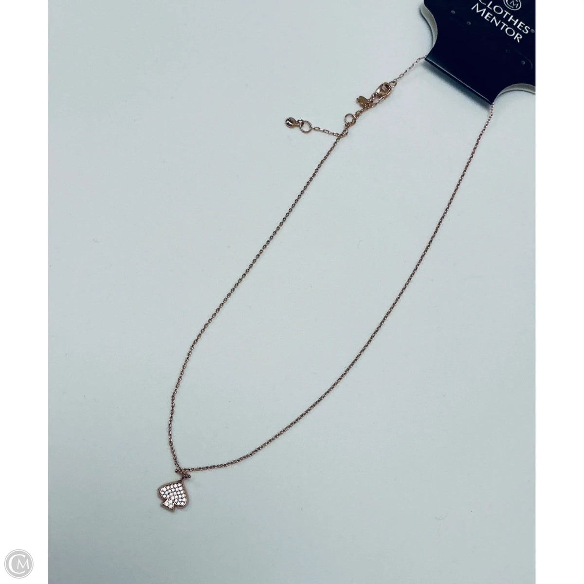 Necklace Designer By Kate Spade