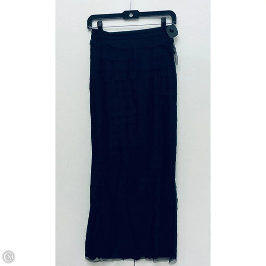 Skirt Maxi By Adrianna Papell In Black, Size: 4