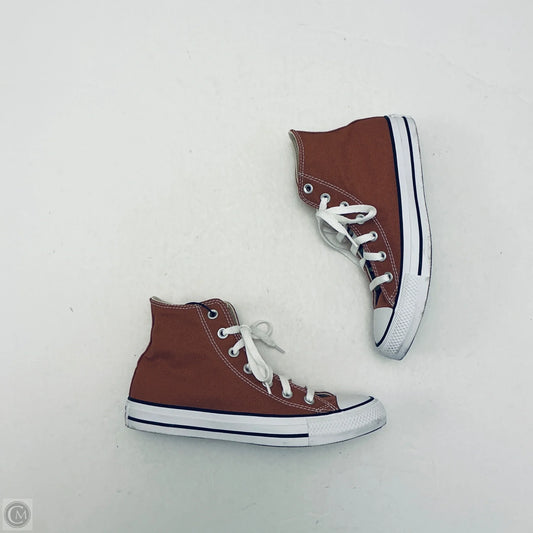 Shoes Sneakers By Converse In Orange & Pink, Size: 7.5