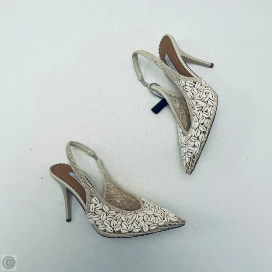 Shoes Heels Stiletto By Steve Madden In Cream, Size: 7.5