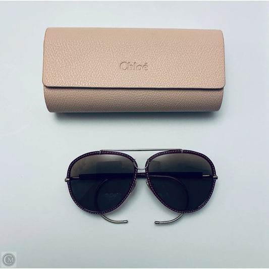 Sunglasses Luxury Designer By Chloe, Size: