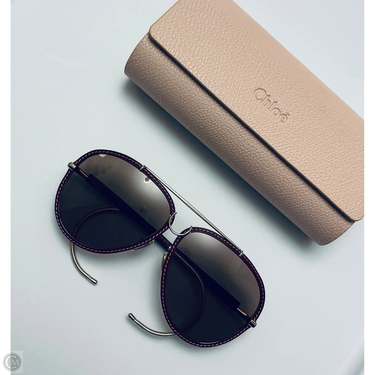 Sunglasses Luxury Designer By Chloe, Size: