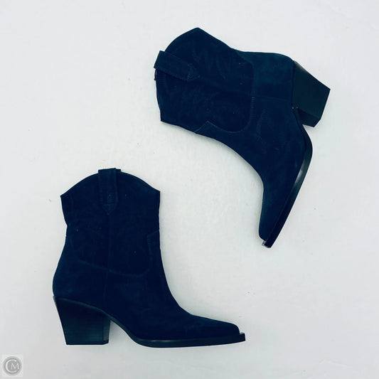 Boots Ankle Heels By Dolce Vita In Navy, Size: 7.5