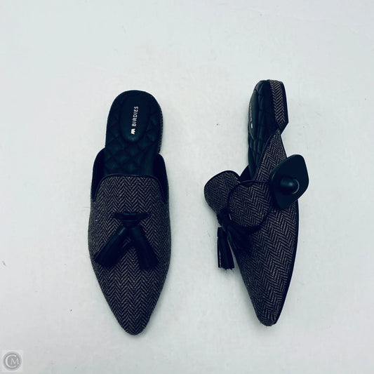 Sandals Flats By Birdies In Black & Brown, Size: 7.5
