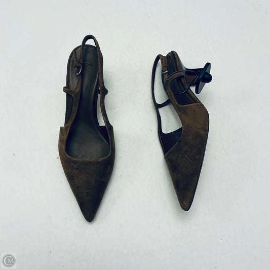 Shoes Heels Stiletto By Vince In Brown, Size: 7.5