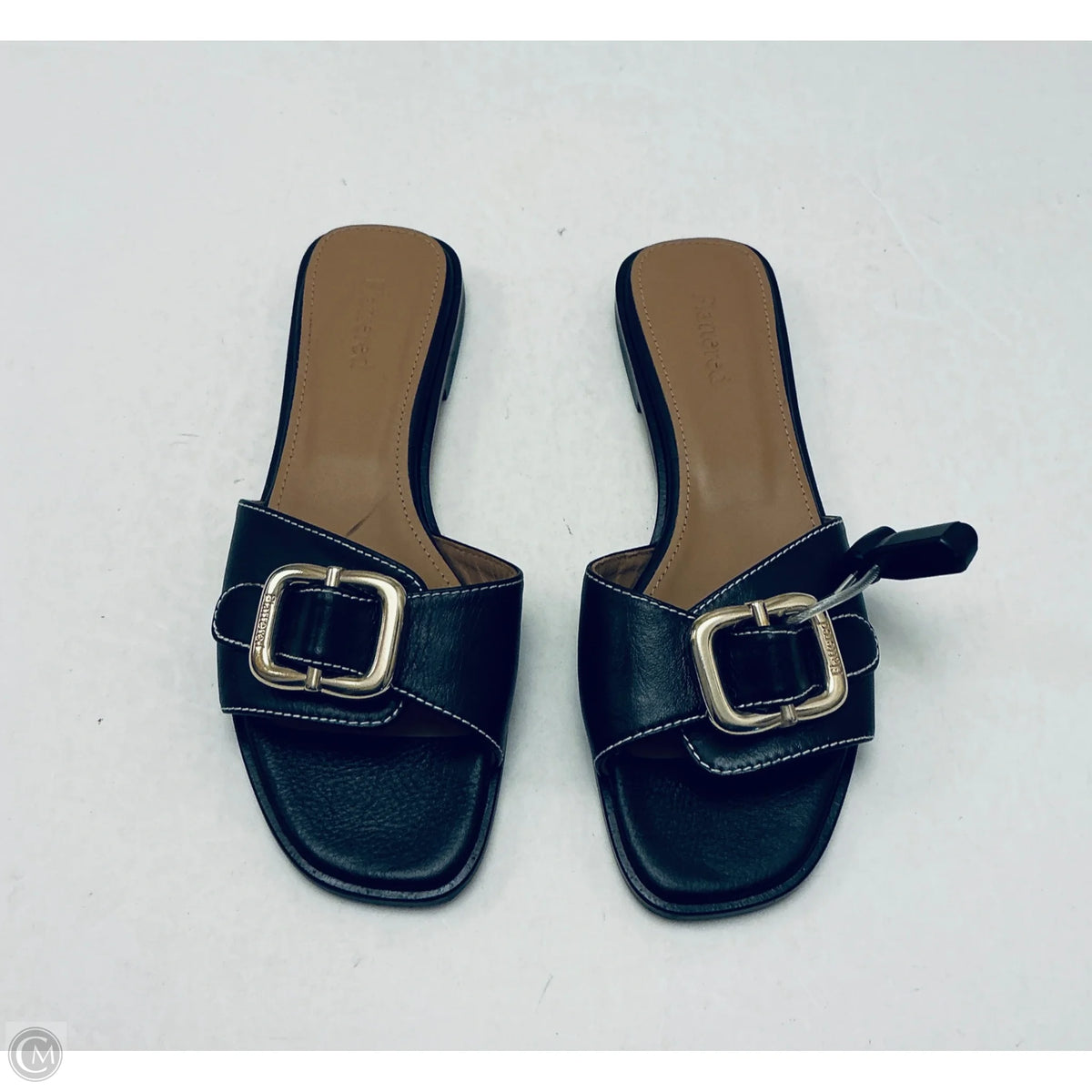 Sandals Flats By Cmc In Black, Size: 8