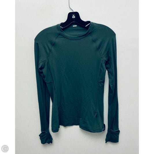 Top Long Sleeve By Lululemon In Green, Size: M