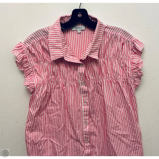 Dress Casual Short By Avara In Striped Pattern, Size: S