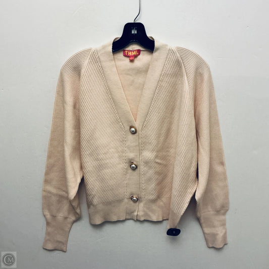 Sweater By Thml In Tan & Yellow, Size: M