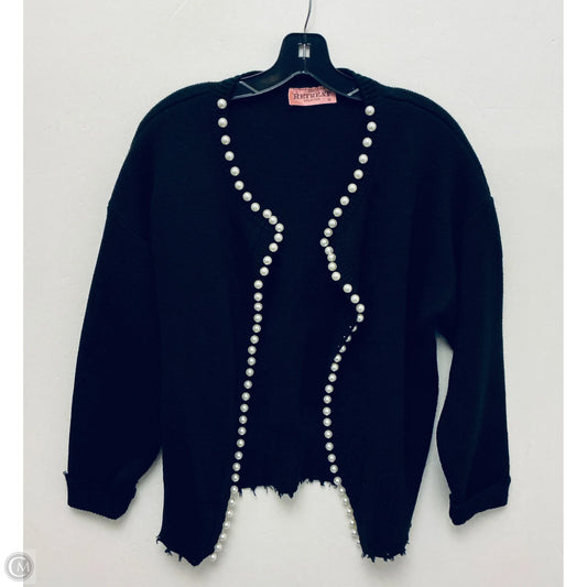 Sweater Cardigan By Clothes Mentor In Black, Size: Xl